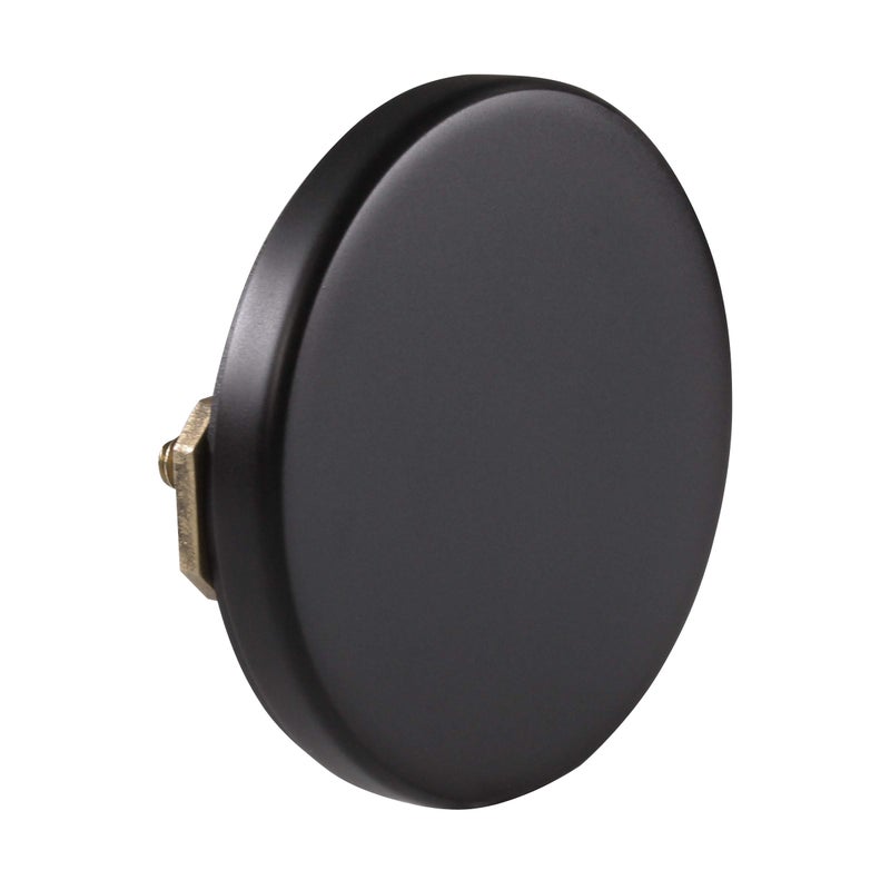 Westbrass Twist & Close Tub Trim Set with Floating Overflow Faceplate, Matte Black, D94H-62 - Image 4